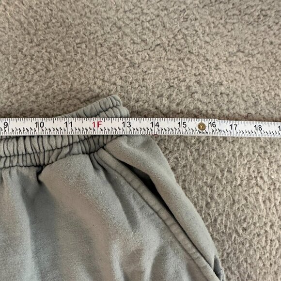 Snax Sweatpants Large Blue Drawstring Waist Cotton Fleece Peru - Picture 3 of 13